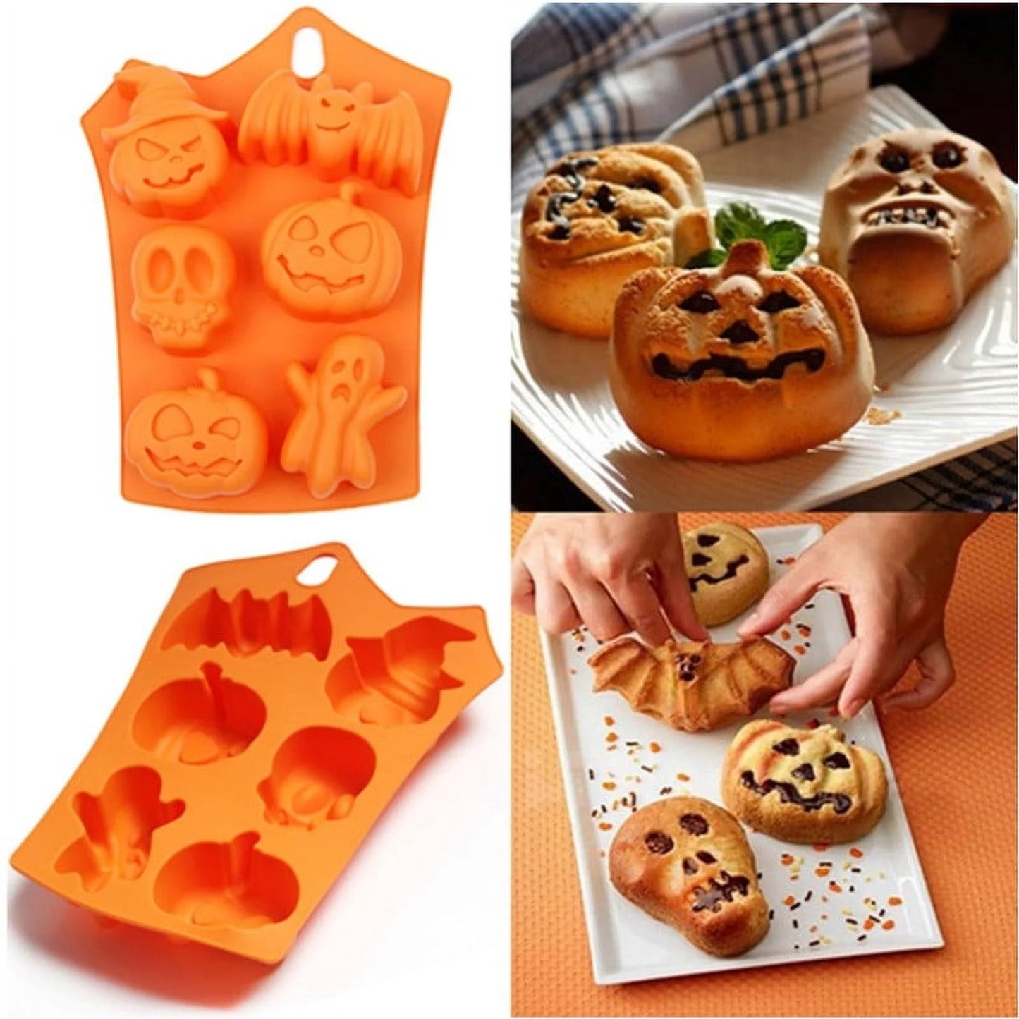 Christmas Clearance 2024! , Halloween Pumpkin Cake Kitchen Bake Tools