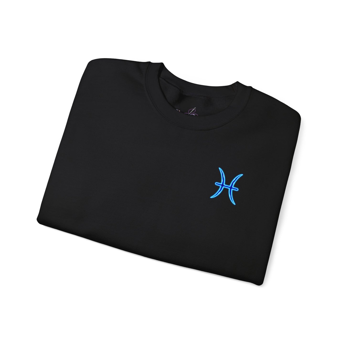 UNISEX PISCES ENERGY SWEATSHIRT — Zodiac Moon & Fish Crewneck