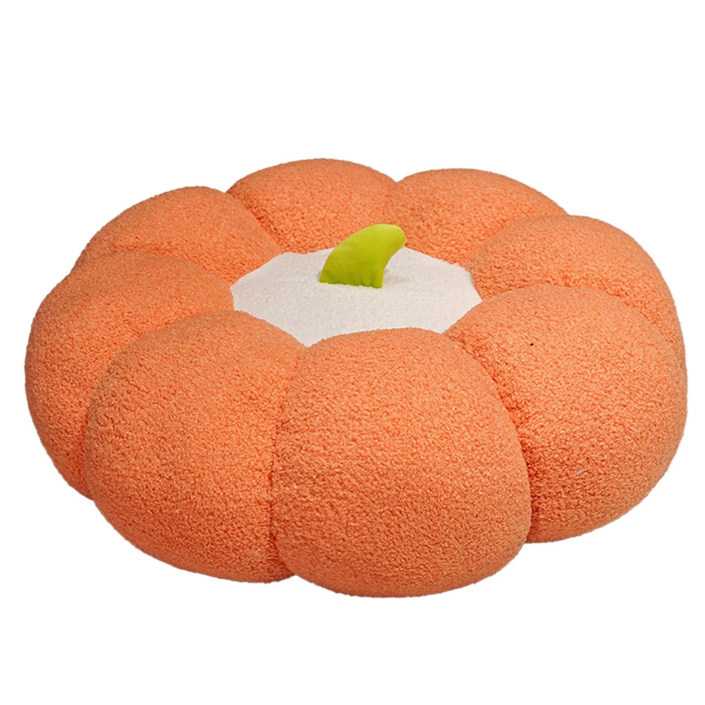 1 Pcs Pumpkin Throw Pillow Fall Thanksgiving Cushion 15.7 X 15.7 Inch 3D Pumpkin Throw Pillow Pumpkin Sofa Throw Pillow Cushion Home Decoration for Car Bedroom Sofa Couch (Orange)