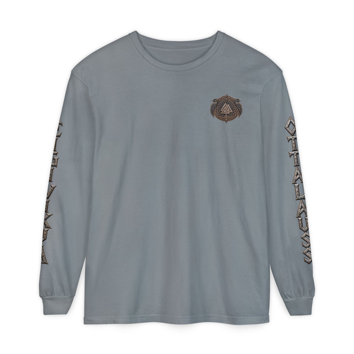 MENS VIKING TEE - dyed Long Sleeve T-Shirt