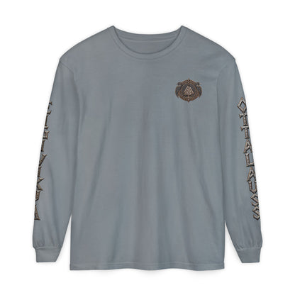 MENS VIKING TEE - dyed Long Sleeve T-Shirt