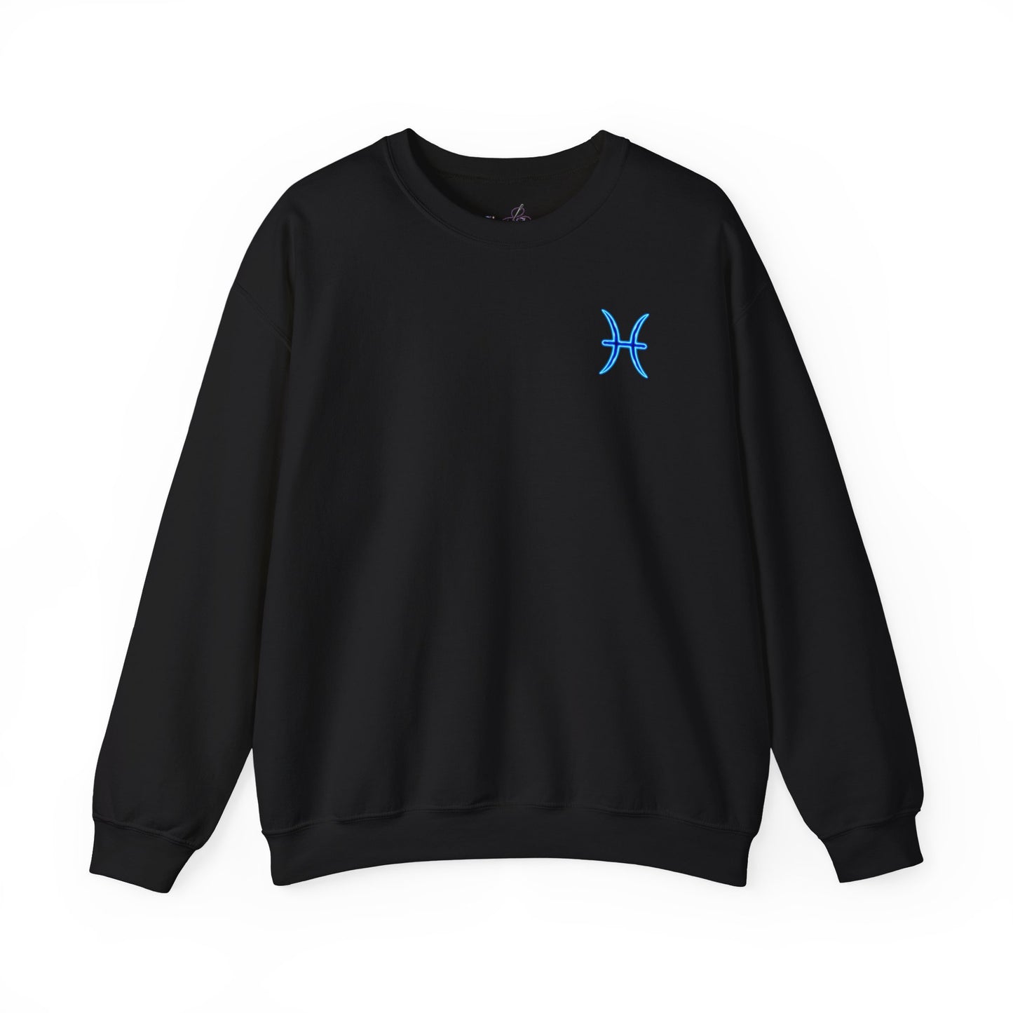 UNISEX PISCES ENERGY SWEATSHIRT — Zodiac Moon & Fish Crewneck