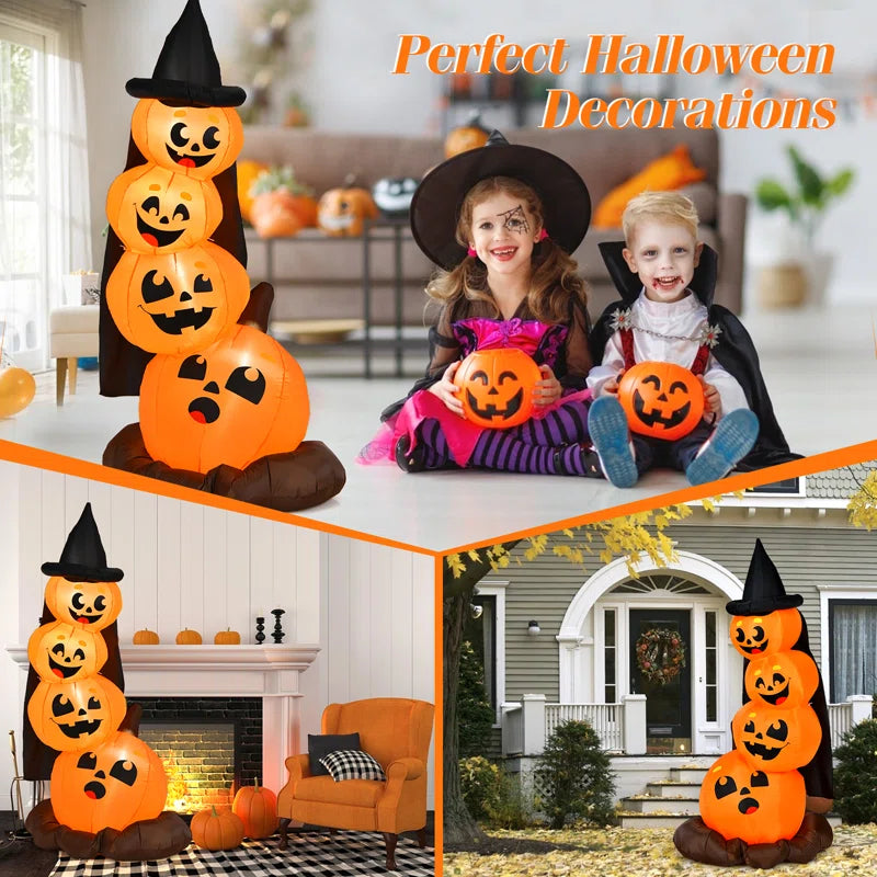 Halloween Pumpkin Combo Inflatable