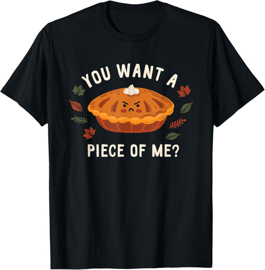 Funny Pumpkin Pie Thanksgiving T-Shirt