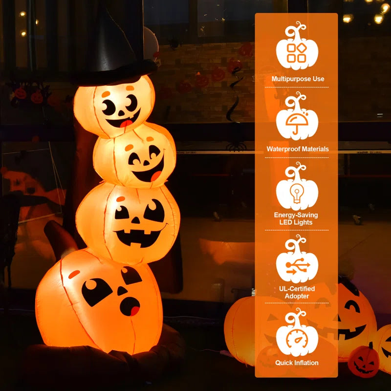 Halloween Pumpkin Combo Inflatable