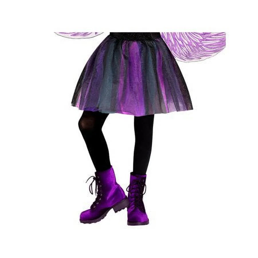 Moonlight Unicorn Girls Childs Dark Fantasy Halloween Costume-L