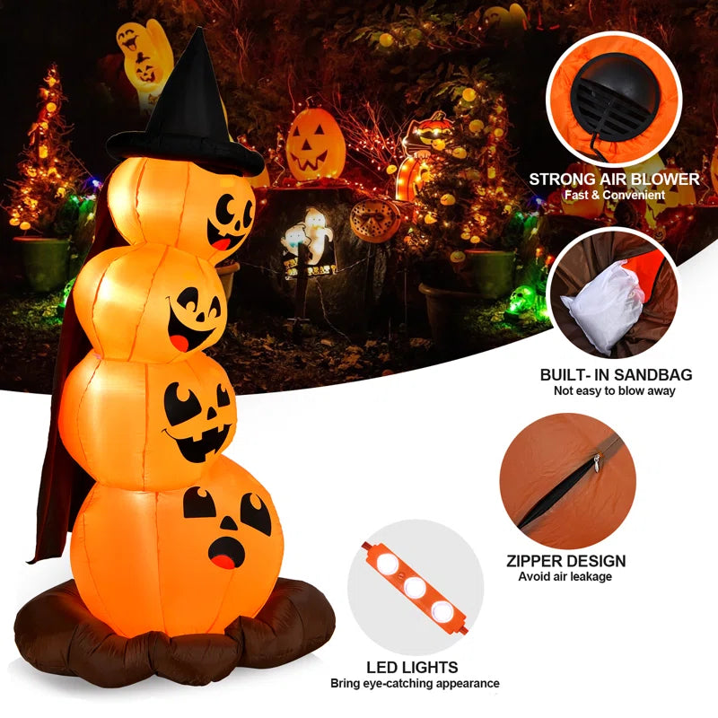 Halloween Pumpkin Combo Inflatable
