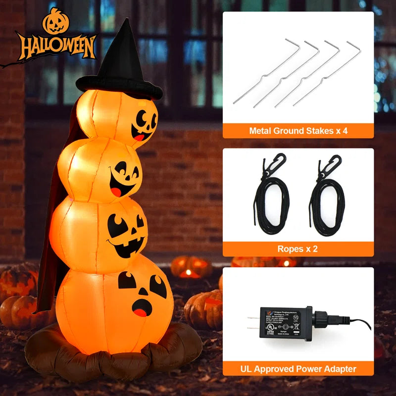 Halloween Pumpkin Combo Inflatable