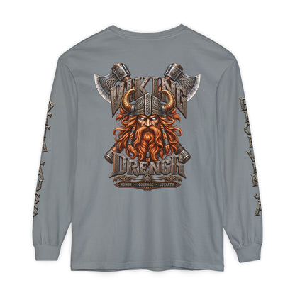 MENS VIKING TEE - dyed Long Sleeve T-Shirt