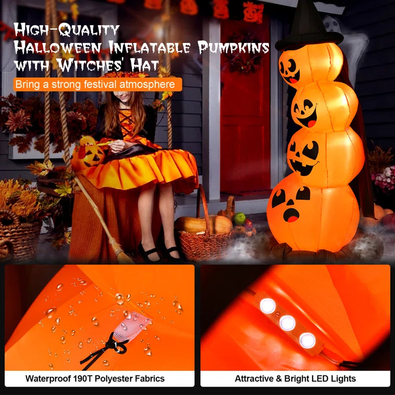 Halloween Pumpkin Combo Inflatable