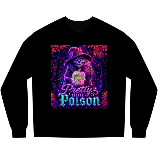 LONG SLEEVE TEE - Pretty Little Poison Forest Witch