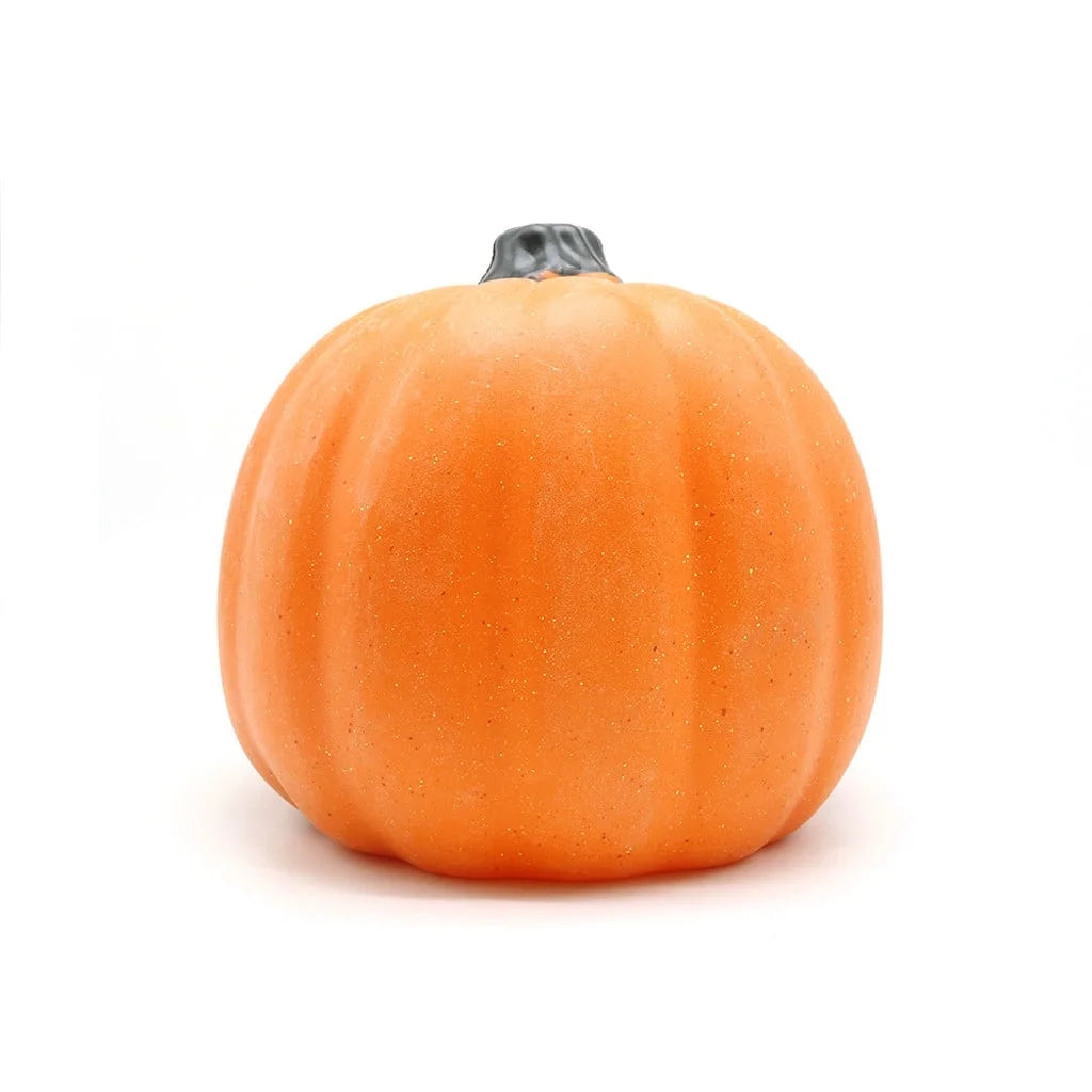 Halloween Decor LED Pumpkin Lantern Scene Layout Home Decoration Halloween Decorations Light up Pumpkin 3D Fall Resin Pumpkin Battery Operated Orange