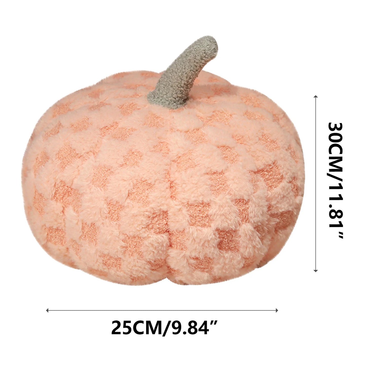 3D Pumpkin Throw Pillow, Pumpkin Plush Pillow Fleece Stuffed Pumpkins Decoration or Party Christmas Home Decor Halloween