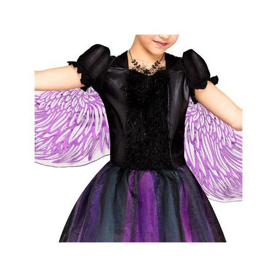 Moonlight Unicorn Girls Childs Dark Fantasy Halloween Costume-L